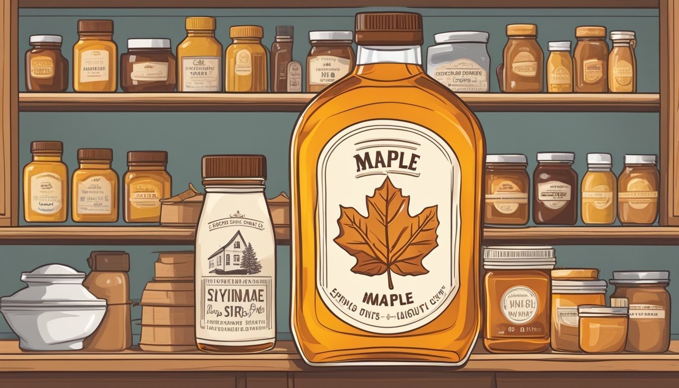 What is the best way to store and Conserve Maple Syrup to ensure maximum freshness